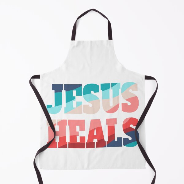 Item preview, Jesus Heals Blue Colorful Christian designed and sold by PMCreative.