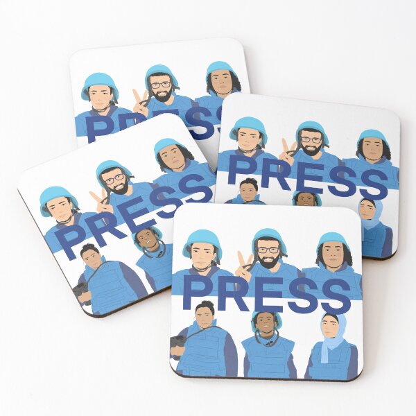 Item preview, Journalists of Gaza | Press  designed and sold by danilawart.