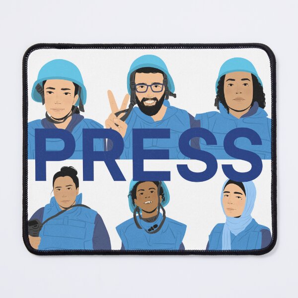 Item preview, Journalists of Gaza | Press  designed and sold by danilawart.