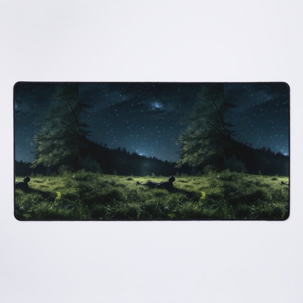 Item preview, Stargazing Solo Space Lover Night Forest Lonely Sad & Magical designed and sold by SayItWithYours.