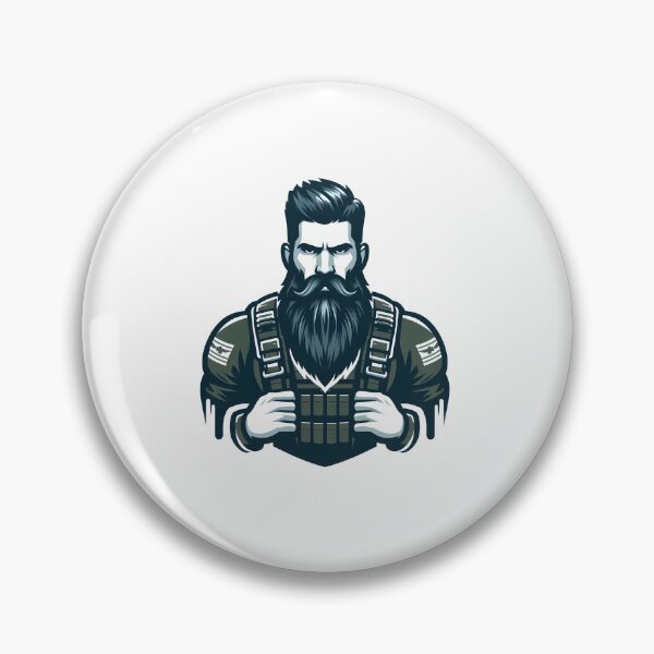 Item preview, Beard man for handsome and fashionable persons designed and sold by vectorillus.