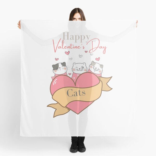 Item preview, Happy Valentine's day _ cats designed and sold by Jemsruk.
