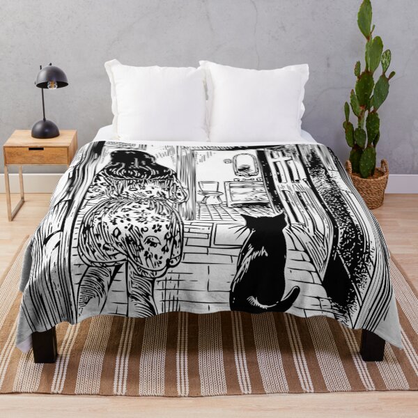 Item preview, Important Cat Jobs - Toilet Chaperone Funny Vintage Cat Meme designed and sold by PrintShangri-La.