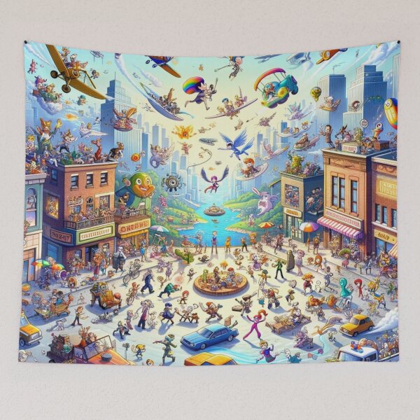 Item preview, Carnival of the Fantastical City designed and sold by Shams-Studio.