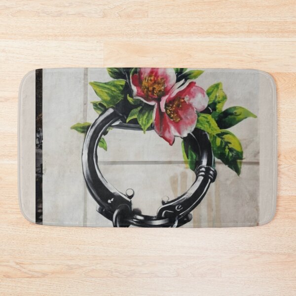 Item preview, Handcuffs Stencil Graffiti designed and sold by Bomax121.