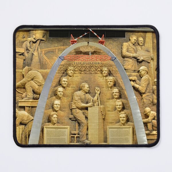 Item preview, The Gateway Arch St. Louis Missouri History designed and sold by LisaWootenPhoto.