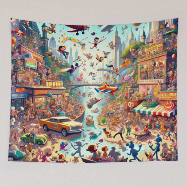 Item preview,  Carnival of the Fantastical City designed and sold by Shams-Studio.