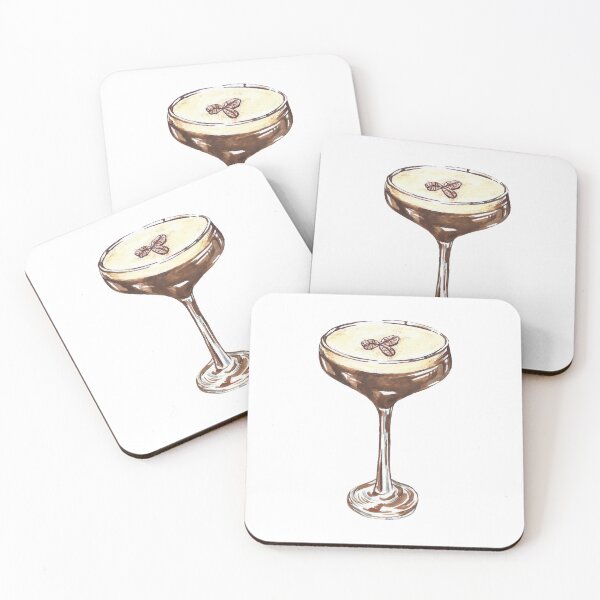Item preview, espresso martini drawing designed and sold by pnkrose.