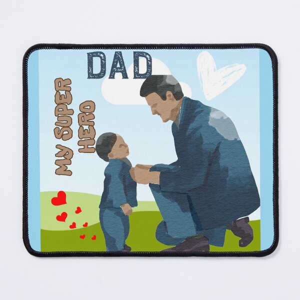 Item preview, My Super Hero - dad designed and sold by LittleWorldShop.