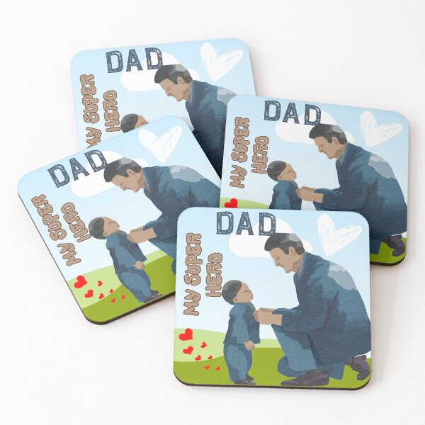 Item preview, My Super Hero - dad designed and sold by LittleWorldShop.