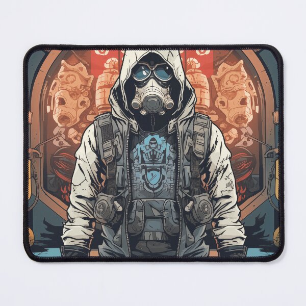 Item preview, Gas Mask Gangster HD AI Generated designed and sold by scudpunk.