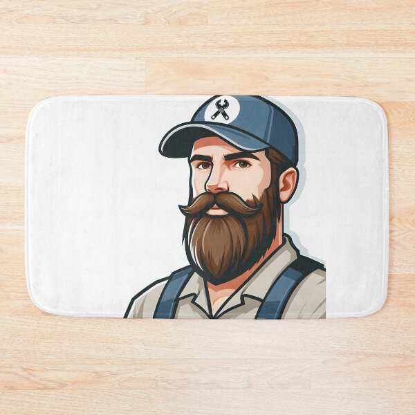 Item preview, Beard man for handsome and fashionable persons designed and sold by vectorillus.