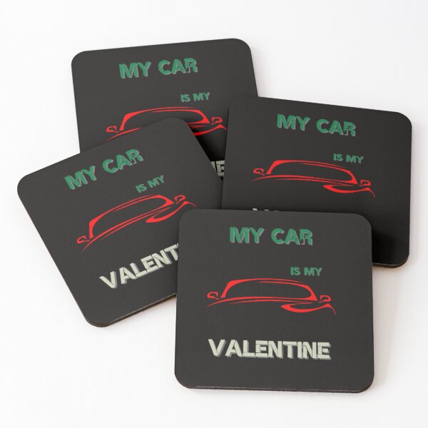 Item preview, My car is my valentine designed and sold by always-for-you.