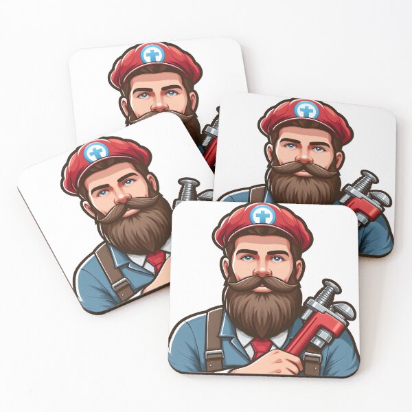 Item preview, Beard man for handsome and fashionable persons designed and sold by vectorillus.