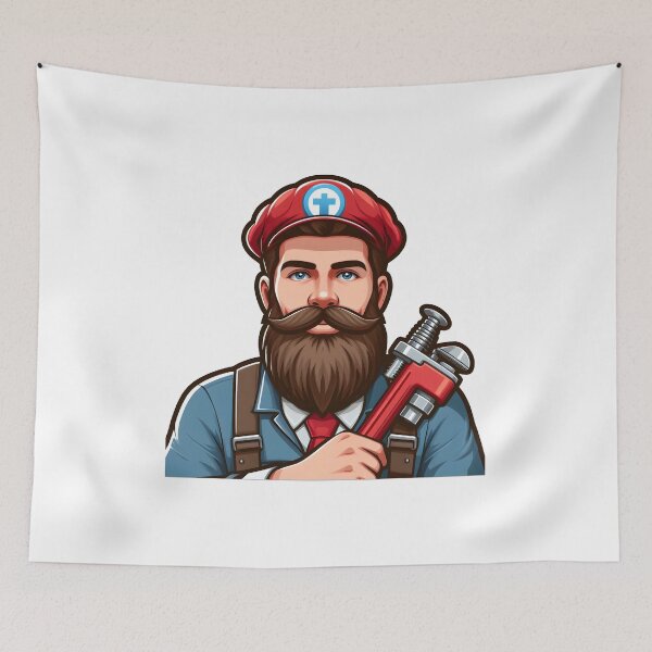 Item preview, Beard man for handsome and fashionable persons designed and sold by vectorillus.