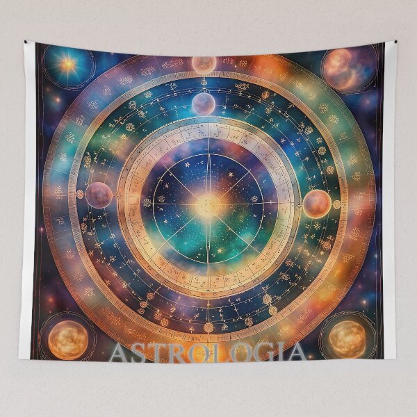 Item preview, ancient astrological chart designed and sold by eikulabs.