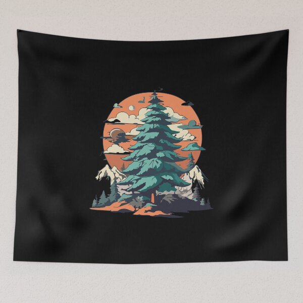 Item preview, Conifer - evergreen plant designed and sold by desinganddecor.
