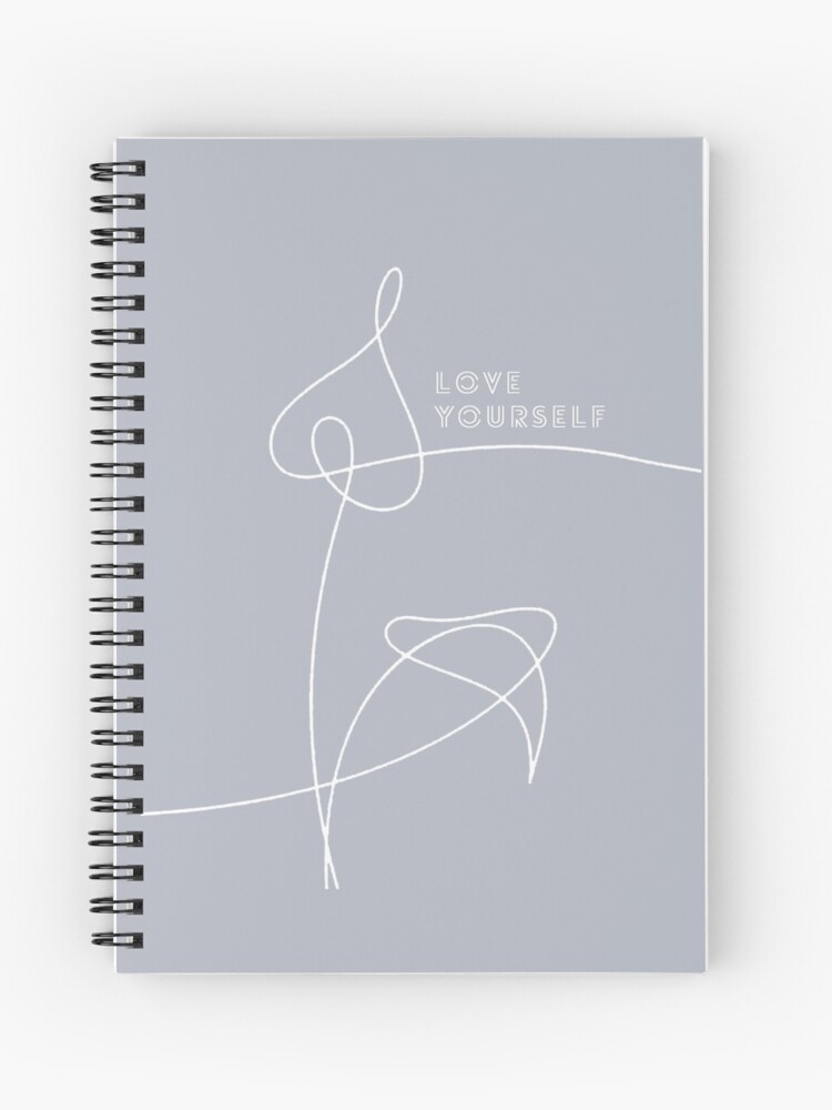 Bts Love Yourself Wonder Euphoria Spiral Notebook By Hellodigitals Redbubble