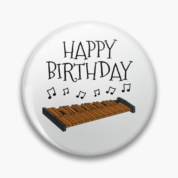Item preview, Xylophone Happy Birthday Percussion Teacher Percussionist Musician designed and sold by doodlerob.