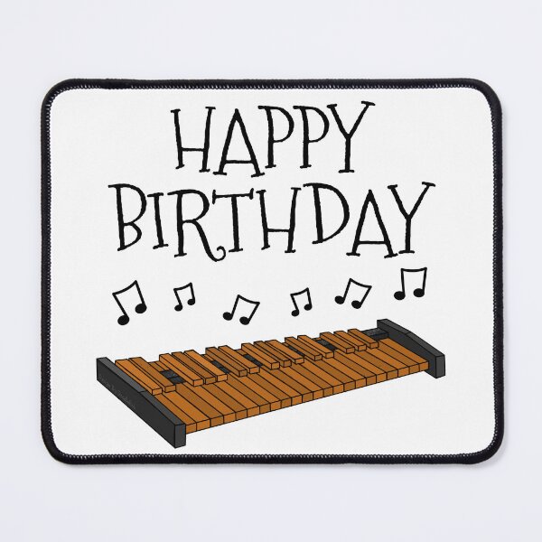Item preview, Xylophone Happy Birthday Percussion Teacher Percussionist Musician designed and sold by doodlerob.