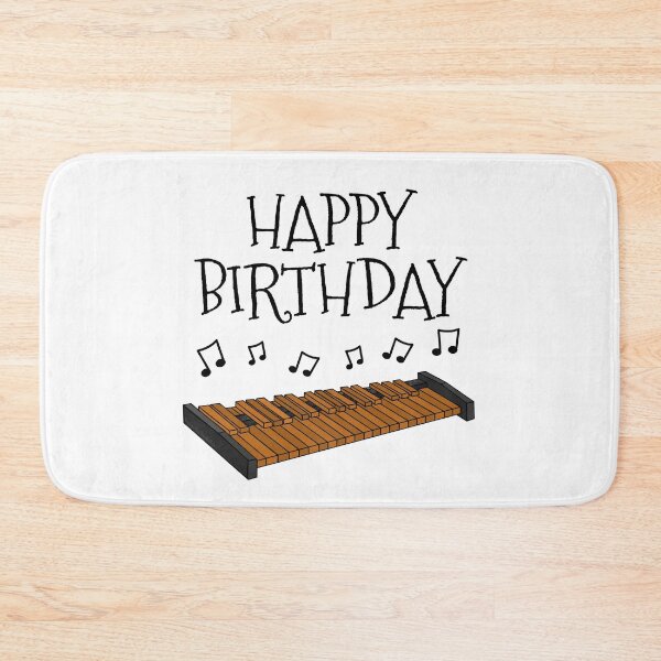Item preview, Xylophone Happy Birthday Percussion Teacher Percussionist Musician designed and sold by doodlerob.
