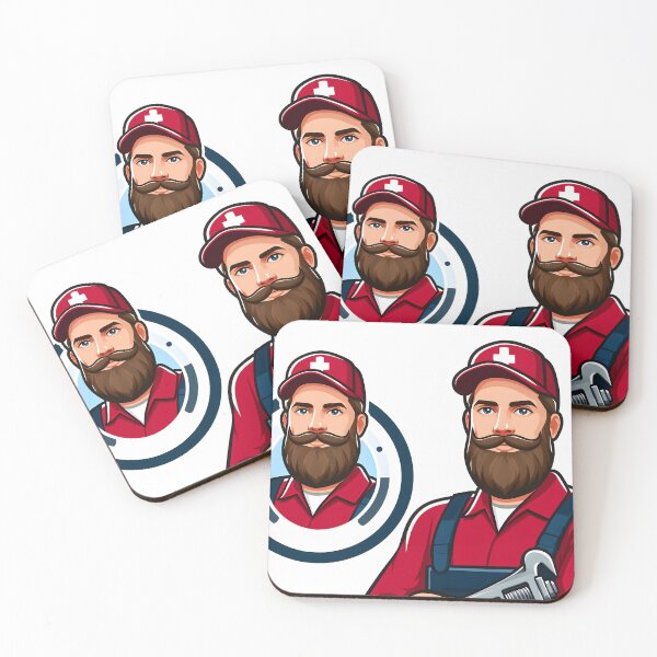 Item preview, Beard man for handsome and fashionable persons designed and sold by vectorillus.
