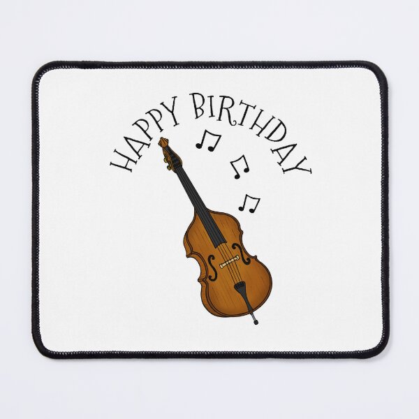 Item preview, Double Bass Happy Birthday Bassist Jazz Musician designed and sold by doodlerob.