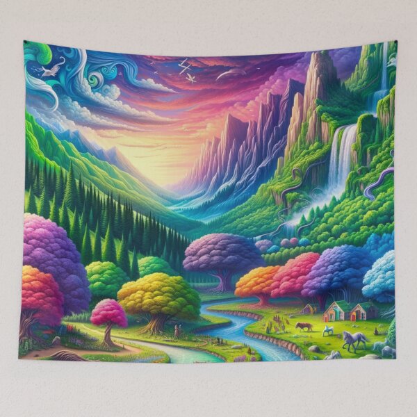 Item preview, Enchanted Valley of Dreams designed and sold by Shams-Studio.