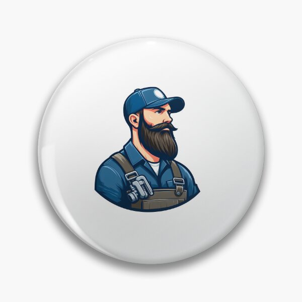 Item preview, Beard man for handsome and fashionable persons designed and sold by vectorillus.