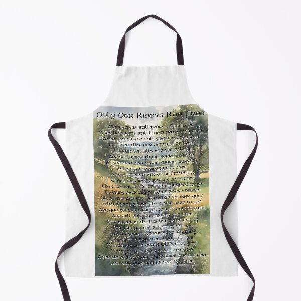 Item preview, Only Our River Run Free designed and sold by REAL IRISH GIFTS.