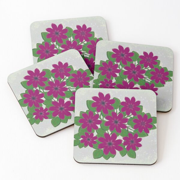 Aperçu de l'œuvre belles fleurs violettes créée et vendue par LiudmylaMaika.