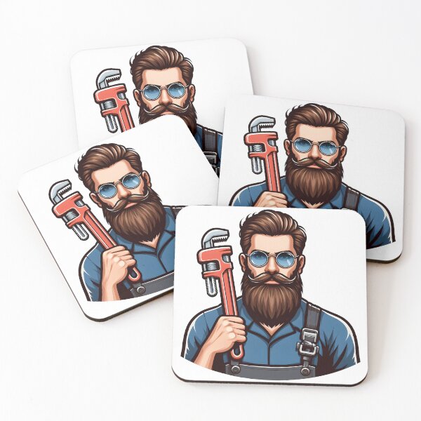 Item preview, Beard man for handsome and fashionable persons designed and sold by vectorillus.