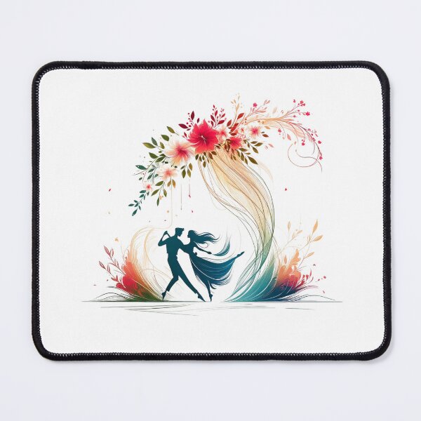 Item preview, Floral Waltz - Love Dance Among the Flowers designed and sold by SADStyleDesigns.