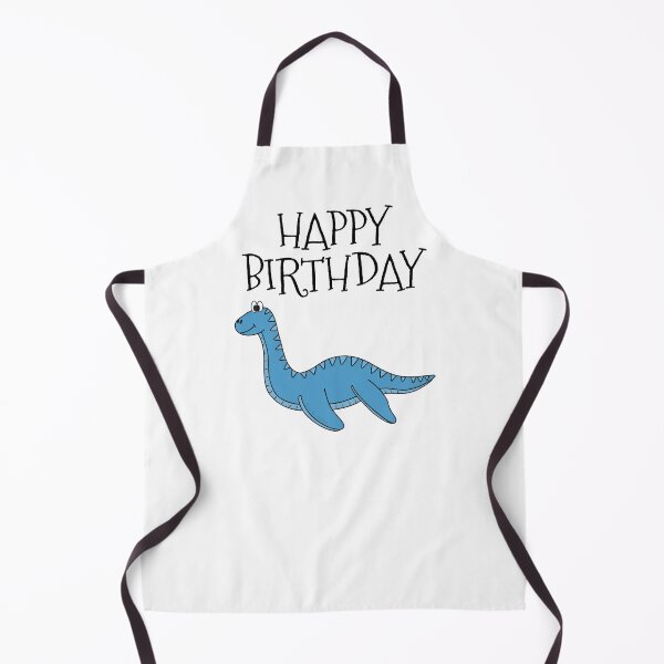 Item preview, Plesiosaurus Dinosaur Happy Birthday designed and sold by doodlerob.