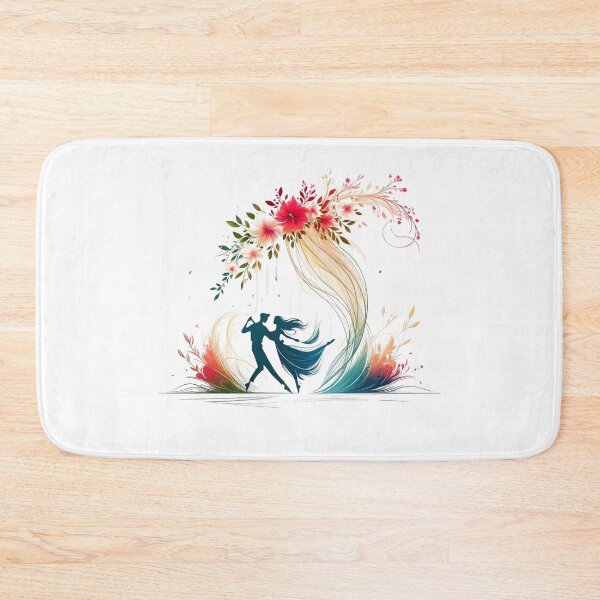 Item preview, Floral Waltz - Love Dance Among the Flowers designed and sold by SADStyleDesigns.