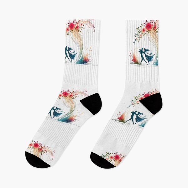 Item preview, Floral Waltz - Love Dance Among the Flowers designed and sold by SADStyleDesigns.