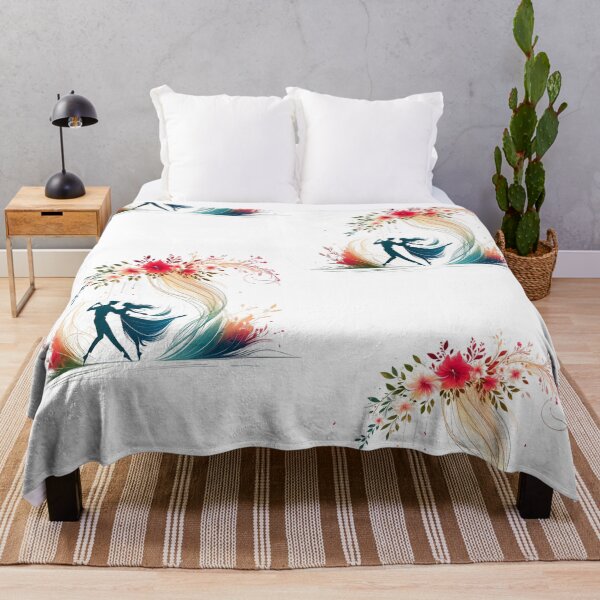 Item preview, Floral Waltz - Love Dance Among the Flowers designed and sold by SADStyleDesigns.
