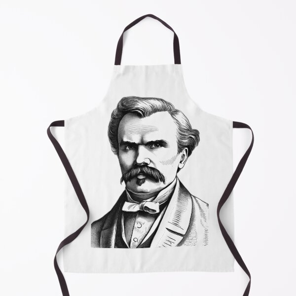 Item preview, Portrait of Friedrich Wilhelm Nietzsche designed and sold by NTGUILTY.