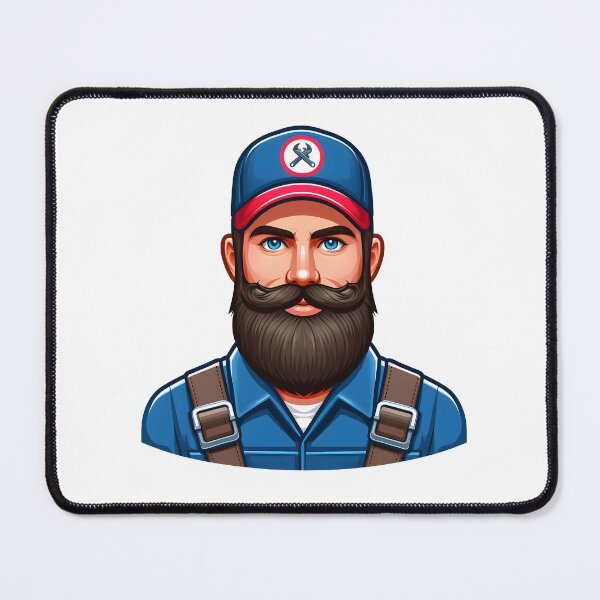 Item preview, Beard man for handsome and fashionable persons designed and sold by vectorillus.