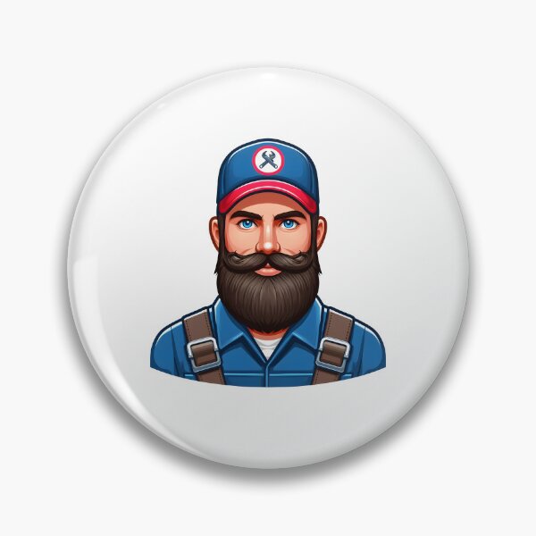 Item preview, Beard man for handsome and fashionable persons designed and sold by vectorillus.