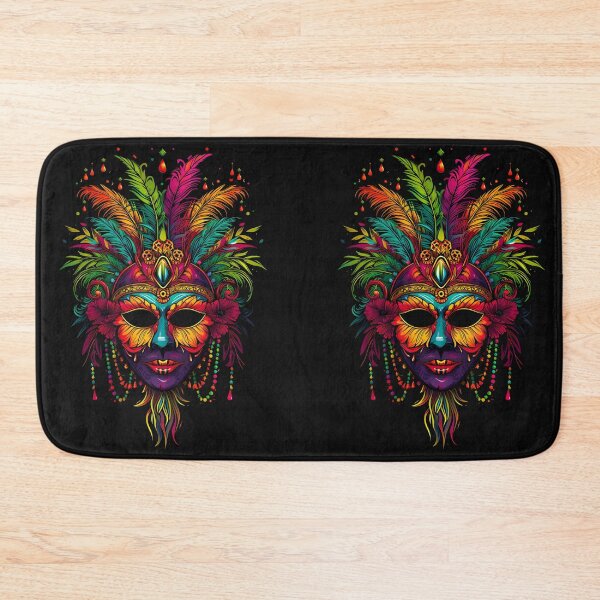 Item preview, Colourful Mardi Gras Mask designed and sold by ZeptepiTrends.