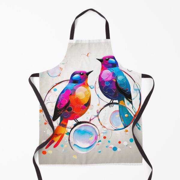 Item preview, Bubbles series, two birds, transparent bubbles designed and sold by janjacbu.
