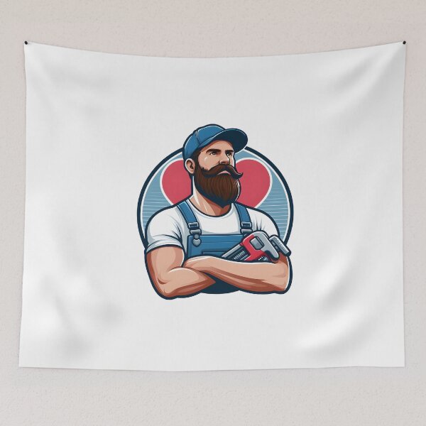 Item preview, Beard man for handsome and fashionable persons designed and sold by vectorillus.