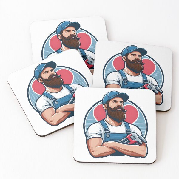 Item preview, Beard man for handsome and fashionable persons designed and sold by vectorillus.