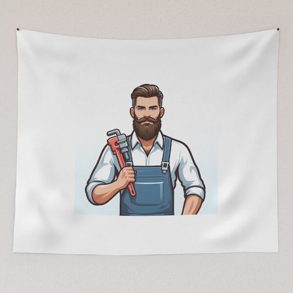 Item preview, Beard man for handsome and fashionable persons designed and sold by vectorillus.