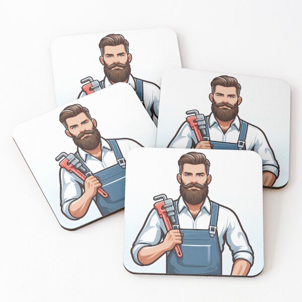 Item preview, Beard man for handsome and fashionable persons designed and sold by vectorillus.