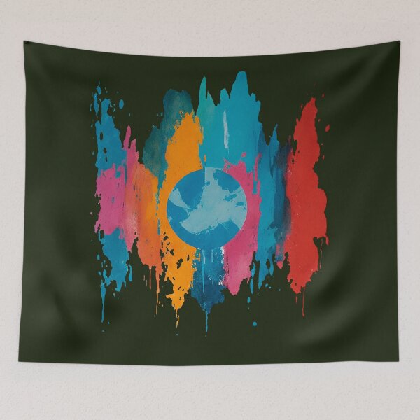 Item preview, the world is a painting of colors designed and sold by D-dreams.