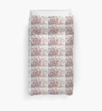 Octopus Hood, the greatest archer in the sea Duvet Cover