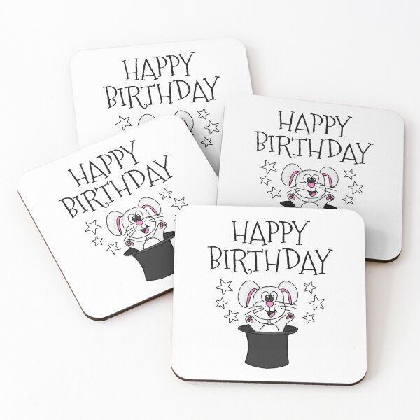 Artikelvorschau, Zauberhase – Alles Gute zum Geburtstag! Zauberer-Kinderparty entworfen und verkauft von doodlerob.