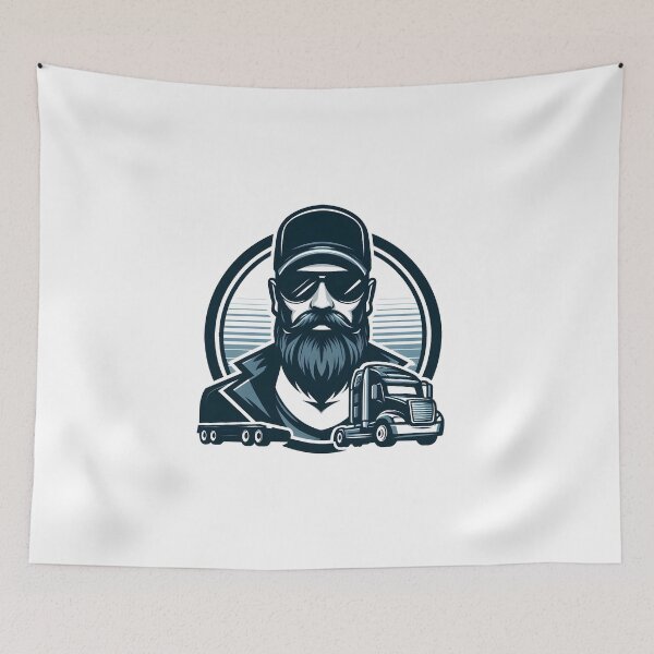 Item preview, Beard man for handsome and fashionable persons designed and sold by vectorillus.